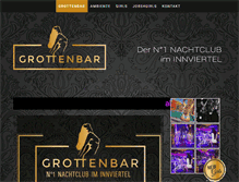 Tablet Screenshot of grottenbar.com